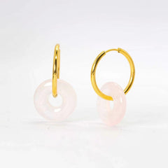 Quarz Hoops | Symbol für Stärke und Wachstum