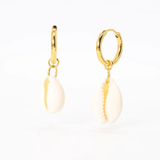 Shell Hoops | Maritime Eleganz für Deinen Look Schmuck CaliorJewelry oesterreich handgemachte geschenke in wien