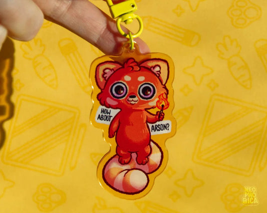 How about Arson? | Farbenfrohe Charms mit Charakter Accessoires & Taschen Neophobica oesterreich handgemachte geschenke in wien