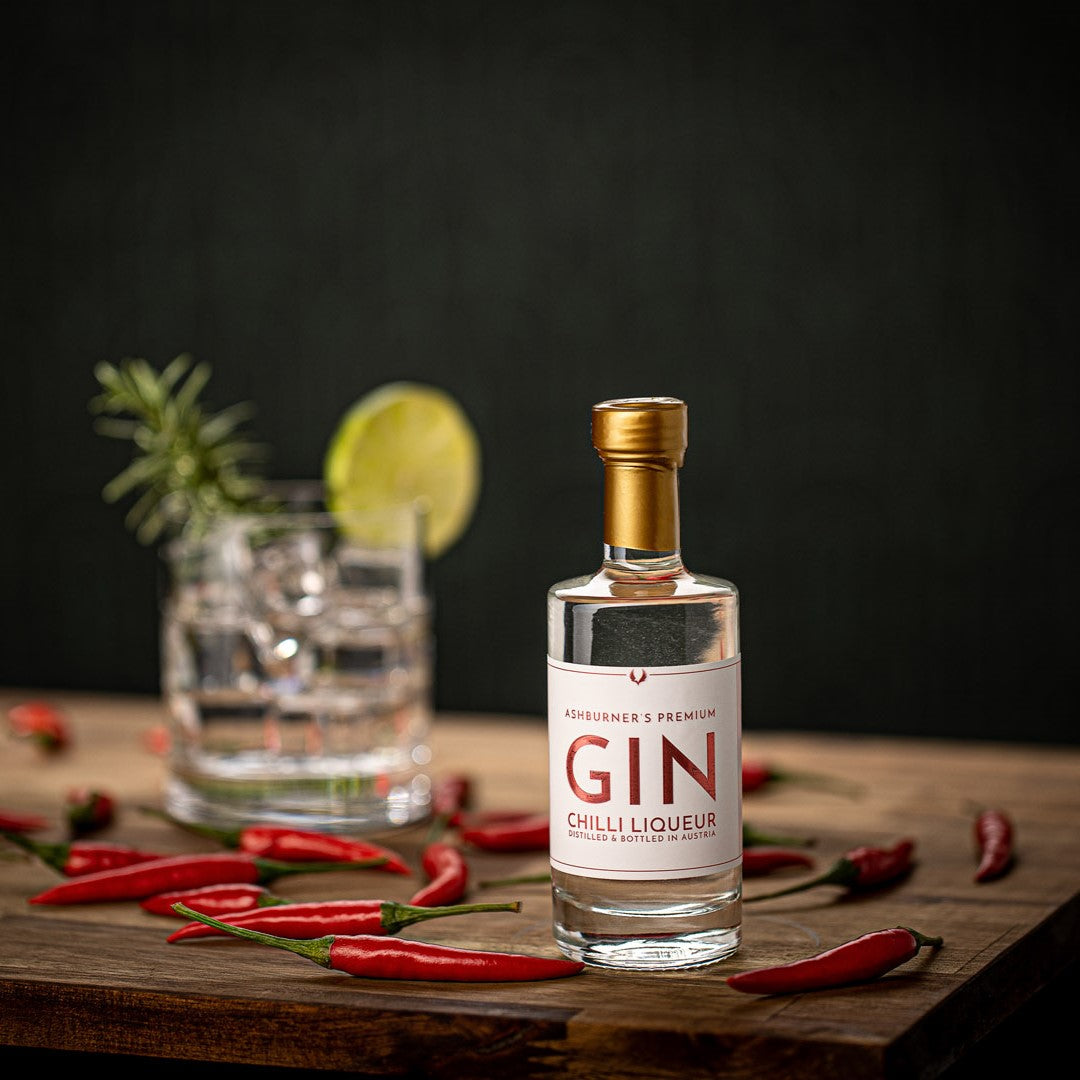 Ashburner’s Premium Gin Chili | Süß, scharf, kräftig, zitronig