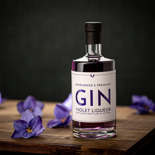 Ashburner’s Premium Gin Veilchen/Violet | Zart, floral, honigsüß