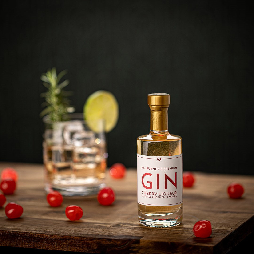 Ashburner’s Premium Gin Kirsche/Cherry | Süß, reif, aromatisch, sommerlich