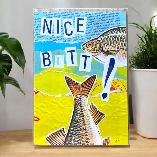 Nice Butt A5 | Kunst von Blaugezeichnet