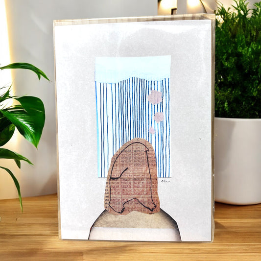 Thinker A5 | Kunst von Blaugezeichnet