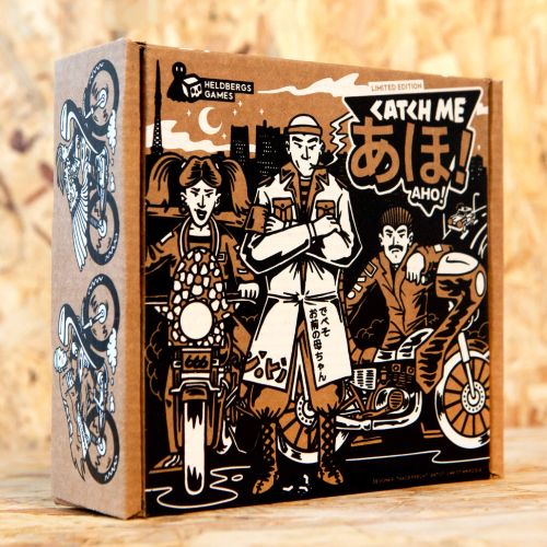 Catch Me あほ! Aho! Strategiespiel Limitierte Edition – Retro Tokyo Street Look