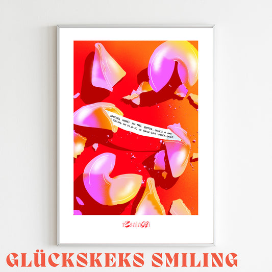 Resalami A4 Prints – Limitierte Kunstwerke aus Wien, Format 21 cm x 29,7 cm. Nur 10 Stück pro Motiv, nummeriert und signiert. Hochwertiger Digitaldruck auf Art-Matt-Papier. Dreizack Wien.