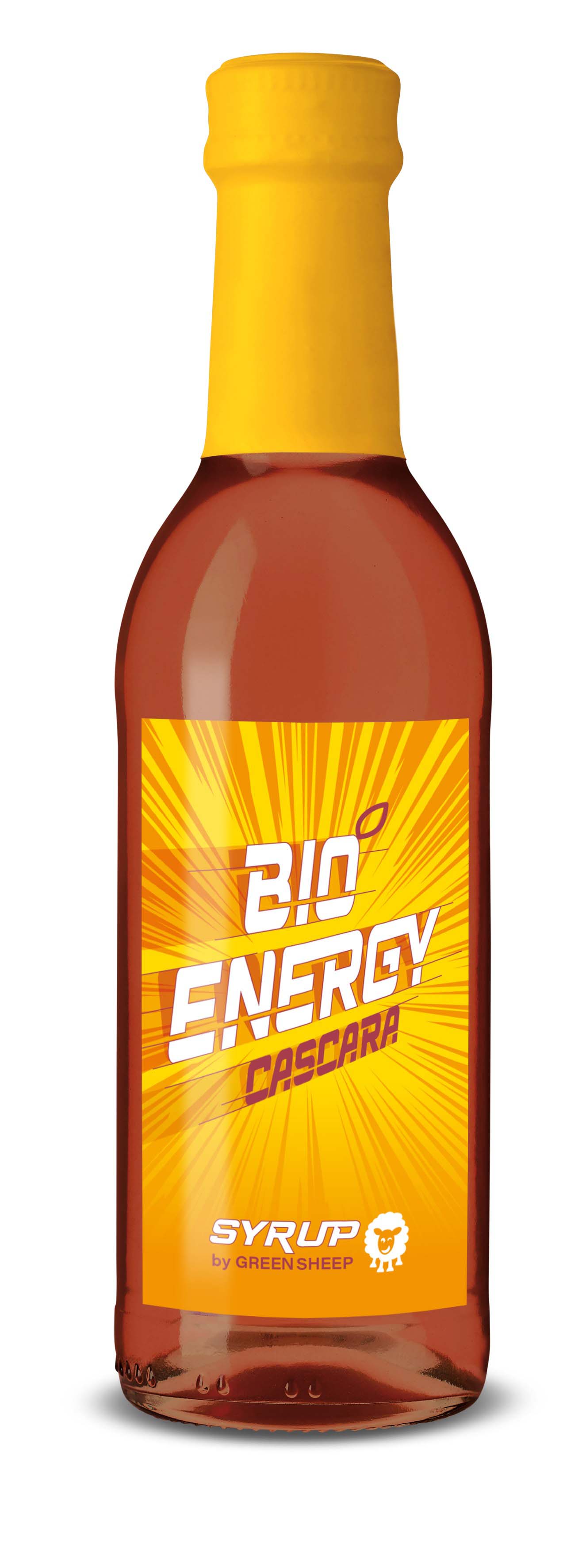 Energy Syrup 250 ml – Bio-Sirup mit Cascara, Ingwer & Kardamom, natürliches Koffein, handgemacht von Green Sheep, Schloss Schiltern, Niederösterreich
