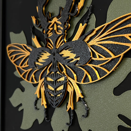 Lucanus Cervus | 3D-Artworks von Nocterra Kunst & Prints Nocterra oesterreich handgemachte geschenke in wien