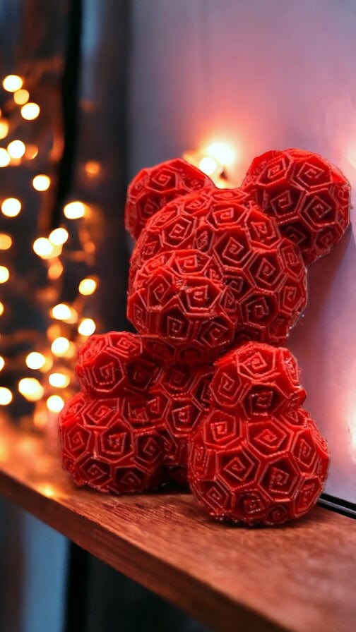 künstliche rosen bär Bär umhüllt von Rosen