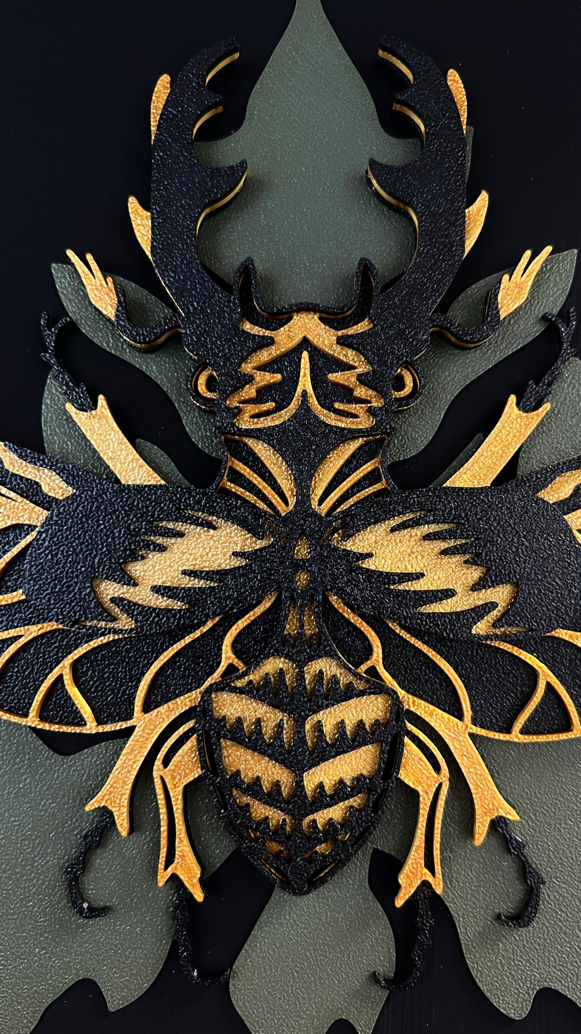 Lucanus Cervus | 3D-Artworks von Nocterra Kunst & Prints Nocterra oesterreich handgemachte geschenke in wien