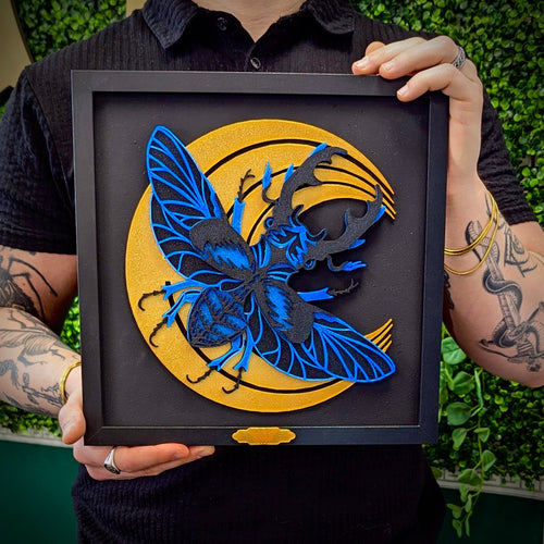Lucanus Cervus | 3D-Artworks von Nocterra Kunst & Prints Nocterra oesterreich handgemachte geschenke in wien