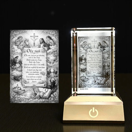 3D Kristallglas mit Foto-Gravur – Dein Moment verewigt in Glas | Handgefertigt Wien