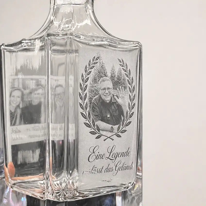 Fotogravur auf Glas Wien