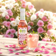Rosenblüten Sirup 250 ml – Bio-Blütensirup aus Damaszener Rosen, handgemacht von Green Sheep, blumiger Sirup aus Niederösterreich