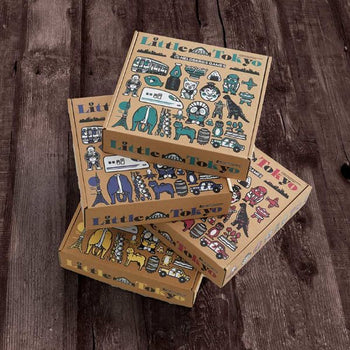 Heldbergs Games Little Tokyo – hochwertiges Holz-Stapelspiel