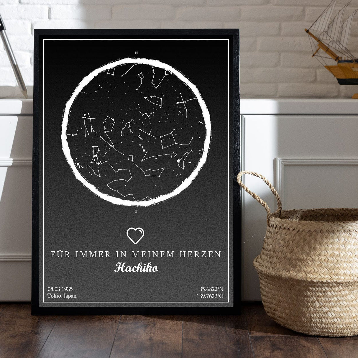 Stargazer | Dein individueller Sternenhimmel Kunst & Prints Dreizack oesterreich handgemachte geschenke in wien