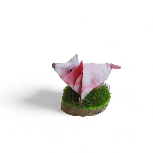 Schwein | Origami-Figuren von Künstlerhände