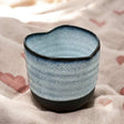 Keramik Herztasse glasiert – romantische Geschenkidee