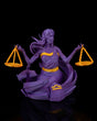 Libra-Figur (Waage) aus 3D-Druck, stilvoll und minimalistisch, mit Sternbild auf der Unterseite. Nachhaltig aus PLA (Maisstärke), in zwei Größen und Farbvarianten. Ideal für Waage-Geborene (23. September – 22. Oktober).