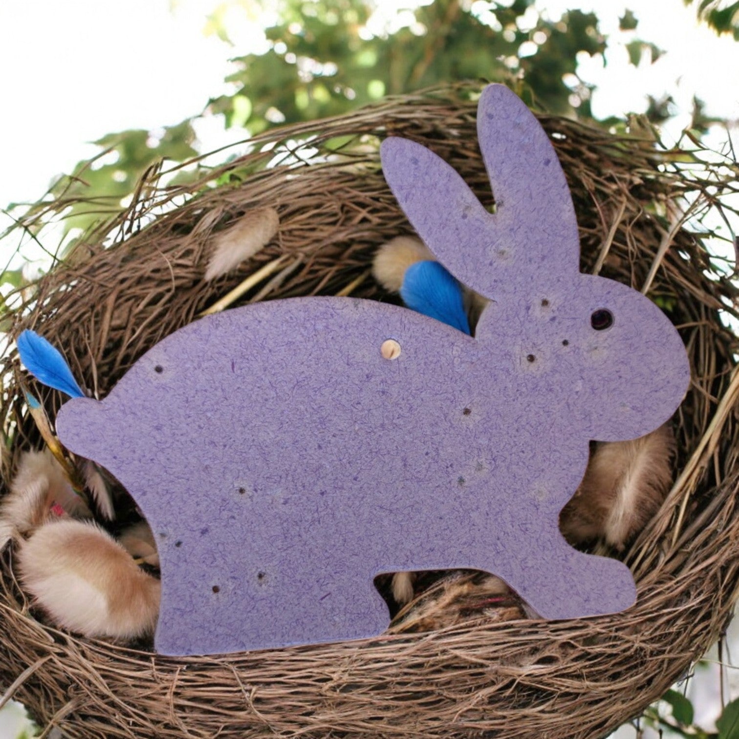 Blühende Osteranhänger | Saat-Papiere von Seedpap
