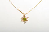 Traumsonne Peridot | Edelsteine & 14K Solidvergoldung Schmuck Necklessary oesterreich handgemachte geschenke in wien