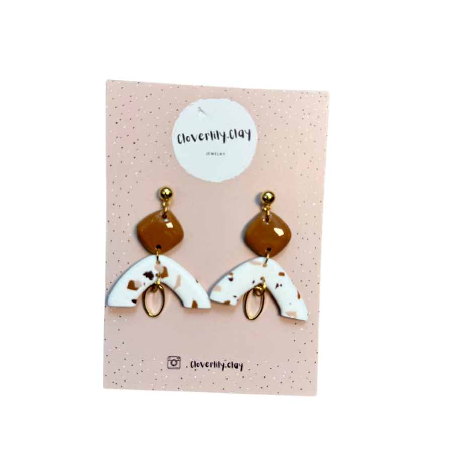 Cloverlily Clay – Abverkauf Schmuckunikate | -50 %, handgemacht & nur 1× verfügbar