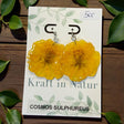 Gelbe Cosmea, Blumenschmuck Wien, Kraft in Natur Schmuck