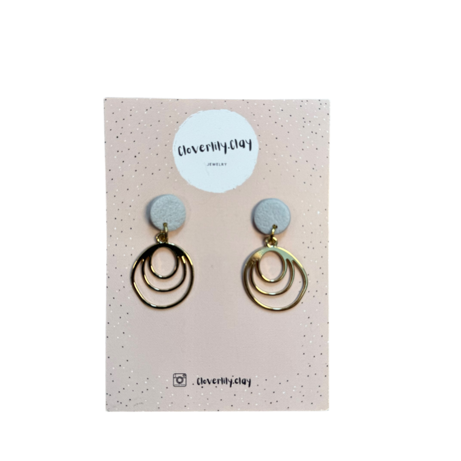 Cloverlily Clay – Abverkauf Schmuckunikate | -50 %, handgemacht & nur 1× verfügbar