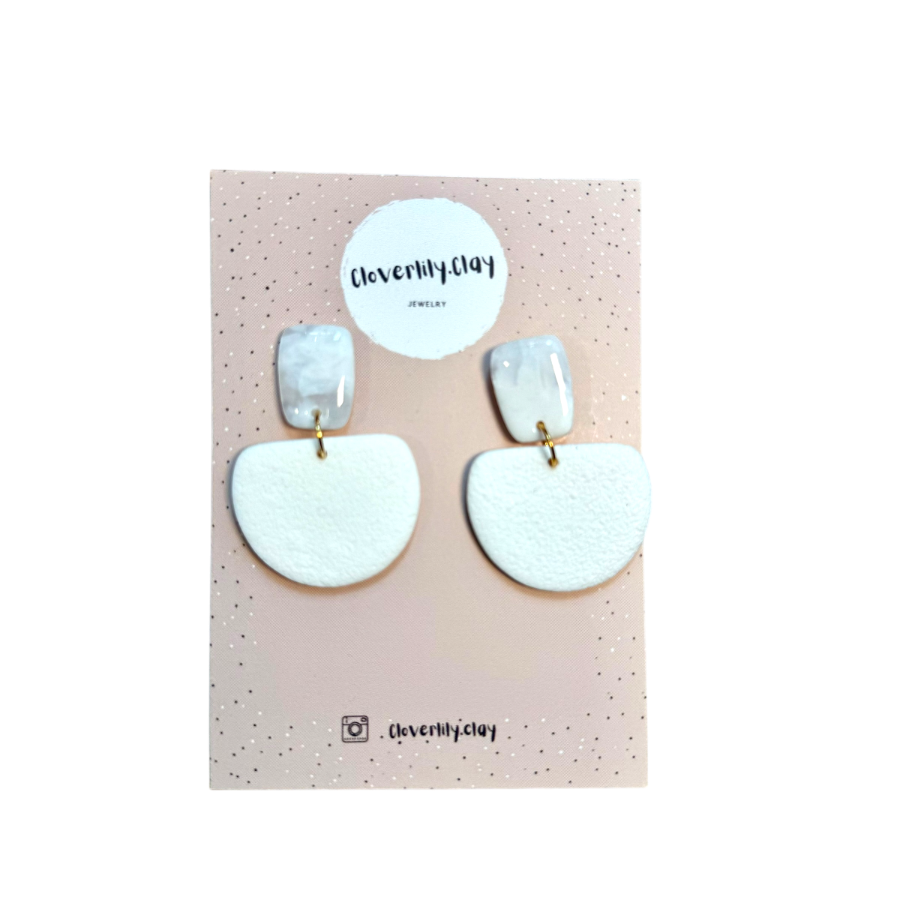 Cloverlily Clay – Abverkauf Schmuckunikate | -50 %, handgemacht & nur 1× verfügbar
