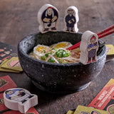 Ramen Chef Spielmaterial – Massivholz-Miniaturen & Kraftpapier-Karten