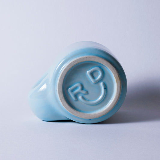 Bubbly Mug 350 ml - Hellblau | Kreative Keramikkunst aus Wien | RnD Studio