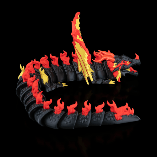 Flexodrache „Ignis“ | Der flammende Tyrann
