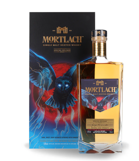 Mortlach Special Release 2022 Single Malt Scotch Whisky 700ml – Ein intensiver und dunkel-fruchtiger Whisky in luxuriöser Verpackung, inspiriert von schottischen Mythen bei dreizack wien