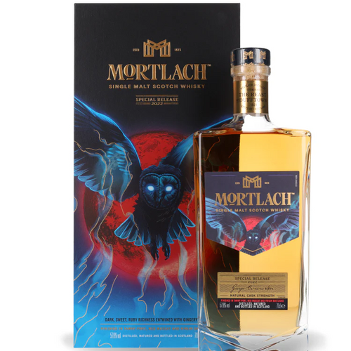Mortlach Special Release 2022 Single Malt Scotch Whisky 700ml – Ein intensiver und dunkel-fruchtiger Whisky in luxuriöser Verpackung, inspiriert von schottischen Mythen bei dreizack wien