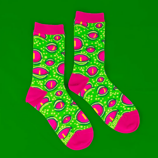 Monster Eyes Pink | Kreative Socken