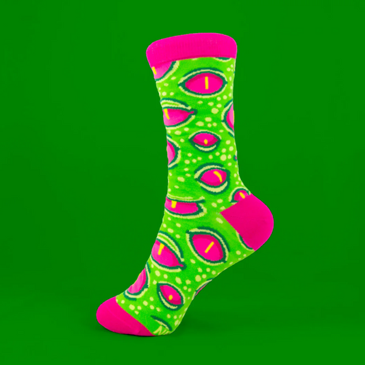 Monster Eyes Pink | Kreative Socken