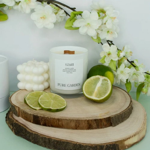 Pure Garden Duftkerze | Handgefertigt, vegan und luxuriös