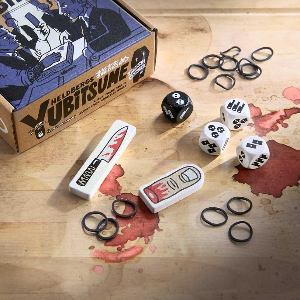 Würfelspiel Yubitsume | Reaktions- & Würfeledition im Japan-Street-Style