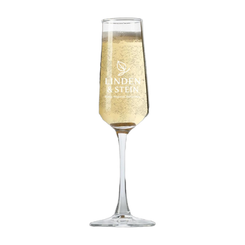 Mundgeblasene, gravierbare Champagner- und Sektgläser aus bleifreiem Glas mit personalisierung – elegantes Geschenk für Hochzeit, Jubiläum oder festliche Anlässe