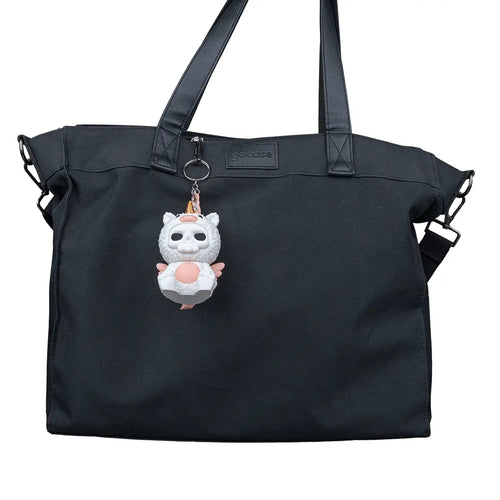Skullies Figur Einhorn – Uniboo als Schlüsselanhänger oder Deko, skelettiertes Einhorn-Design in Wunschfarbe