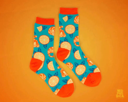 Chonky Oranges | Kreative Socken Accessoires Neophobica oesterreich handgemachte geschenke in wien
