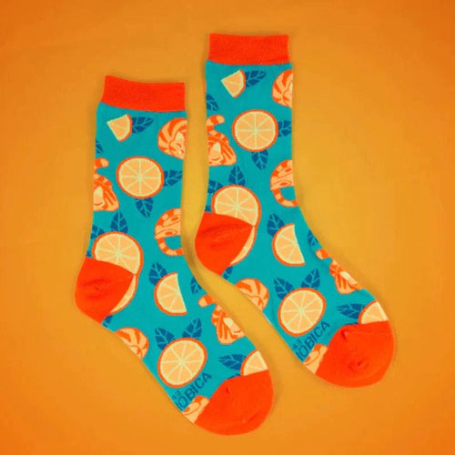 Chonky Oranges | Kreative Socken Accessoires Neophobica oesterreich handgemachte geschenke in wien