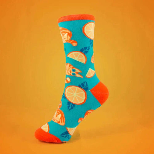 Chonky Oranges | Kreative Socken Accessoires Neophobica oesterreich handgemachte geschenke in wien