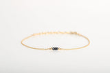 Feine Armkette Spinell | Edelsteine & 14K Solidvergoldung Schmuck Necklessary oesterreich handgemachte geschenke in wien