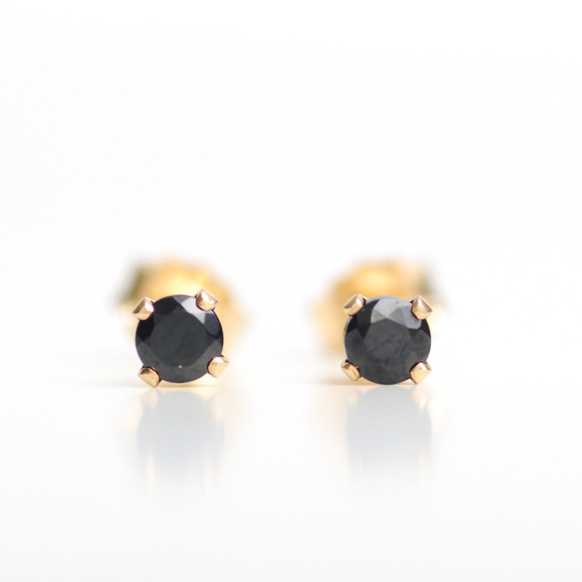 Ohrstecker Spinell | Edelsteine & 14K Solidvergoldung Schmuck Necklessary oesterreich handgemachte geschenke in wien