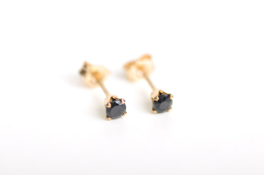 Ohrstecker Spinell | Edelsteine & 14K Solidvergoldung Schmuck Necklessary oesterreich handgemachte geschenke in wien