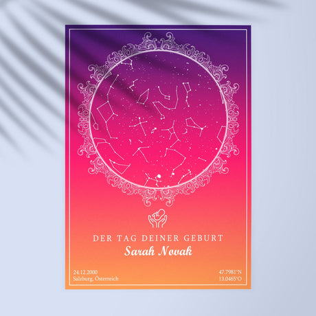 Stargazer | Dein individueller Sternenhimmel Kunst & Prints Dreizack oesterreich handgemachte geschenke in wien