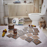 Tokyo Poo Divers Spielmaterial – Kraftpapier Karten, Holzfiguren, Kult-Design