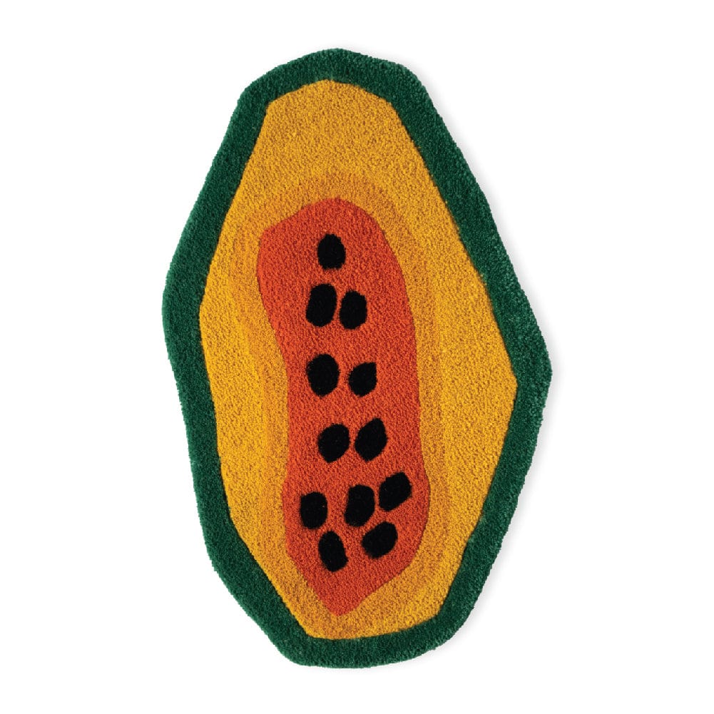 "Papaya" | Handgemachter Tufting-Teppich Home Decor MarsoStudio oesterreich handgemachte geschenke in wien