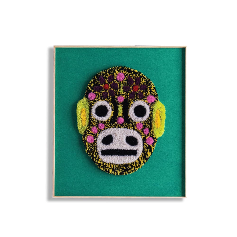 "Monito" | Handgemachte Tufting-Wandkunst Home Decor MarsoStudio oesterreich handgemachte geschenke in wien
